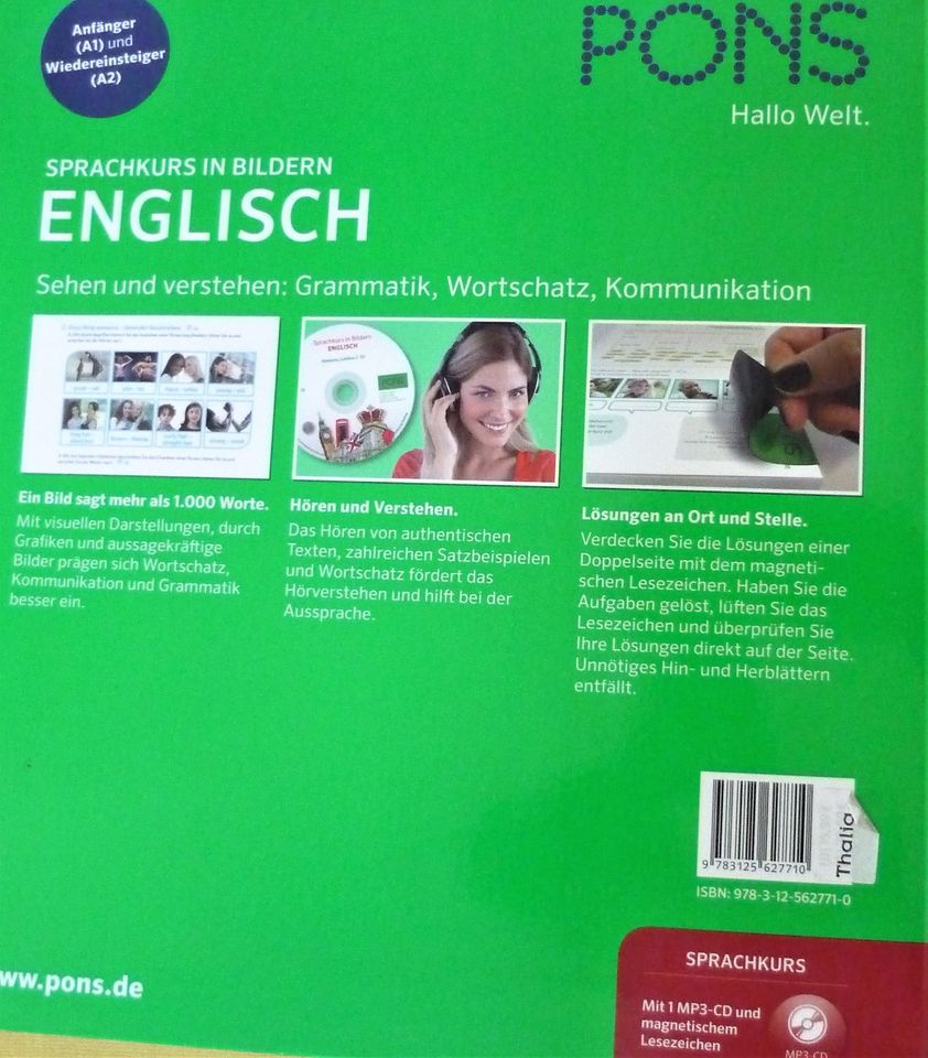 PONS Sprachkurs englisch in Bildern mit CD in Baden-Baden