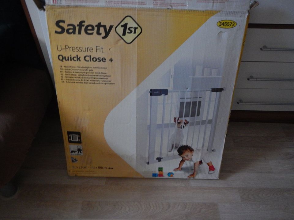Safety 1st Türschutzgitter »Quick Close+«, zum Klemmen in  Nordrhein-Westfalen - Neuss | eBay Kleinanzeigen ist jetzt Kleinanzeigen