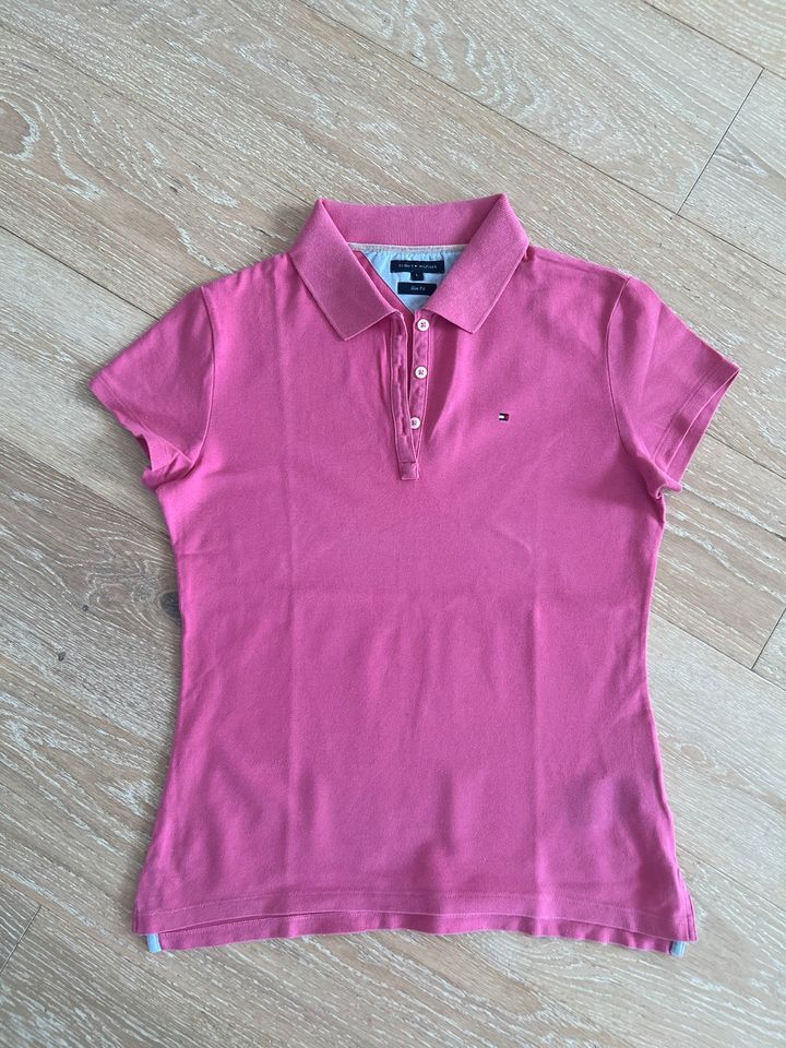 Tommy Hilfiger Gr L Poloshirt Pink in Garbsen