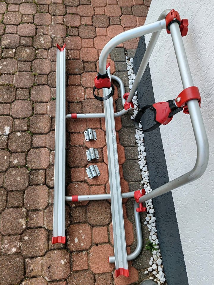 Fahrradträger für Wohnmobilgarage in Salzhemmendorf