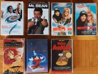 Spielfilme und Animationsfilme auf VHS-Kassette - auch einzeln Baden-Württemberg - Aalen Vorschau