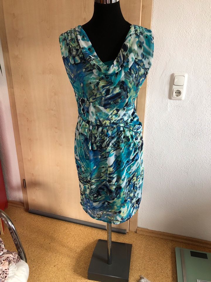 Tolle Farben Orsay Kleid Gr 36 in Rothenburg o. d. Tauber