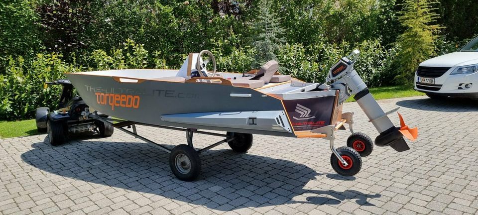 KART 388 ideal mit Torqeedo Cruise 6.0 / ePropulsion Navy 6.0 EVO in Berlin