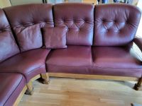 Leder Sofa, Echtleder, Dickleder Niedersachsen - Wietze Vorschau