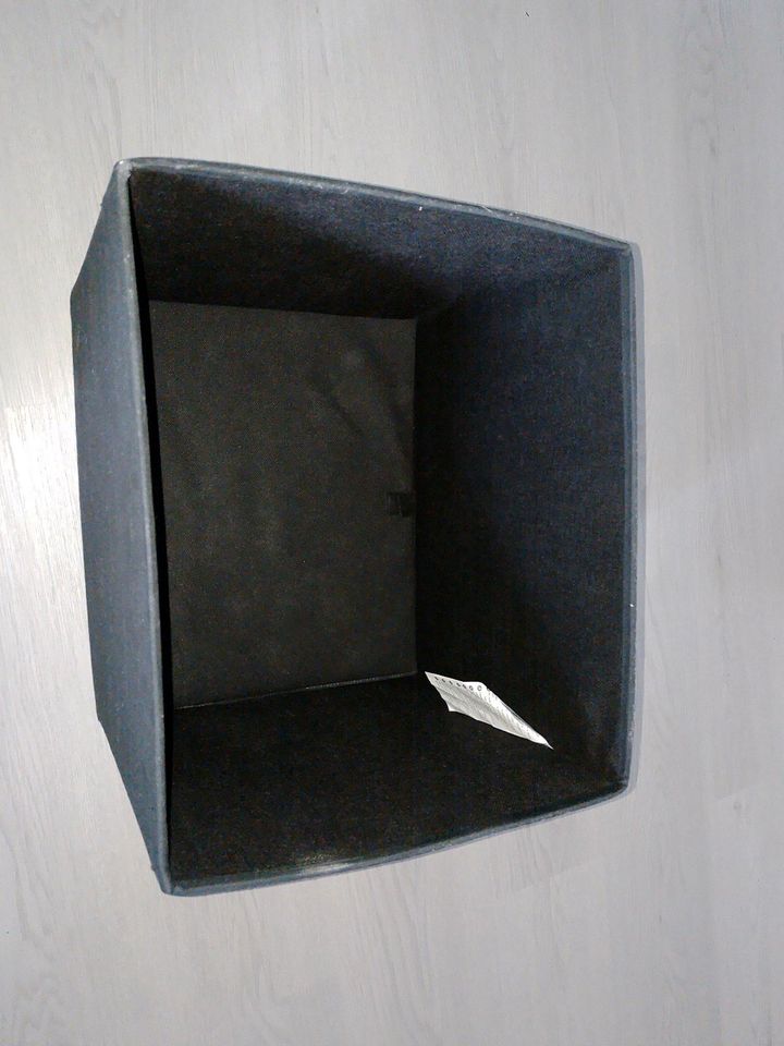 Ikea faltbare Stoff Box schwarz in Bremerhaven
