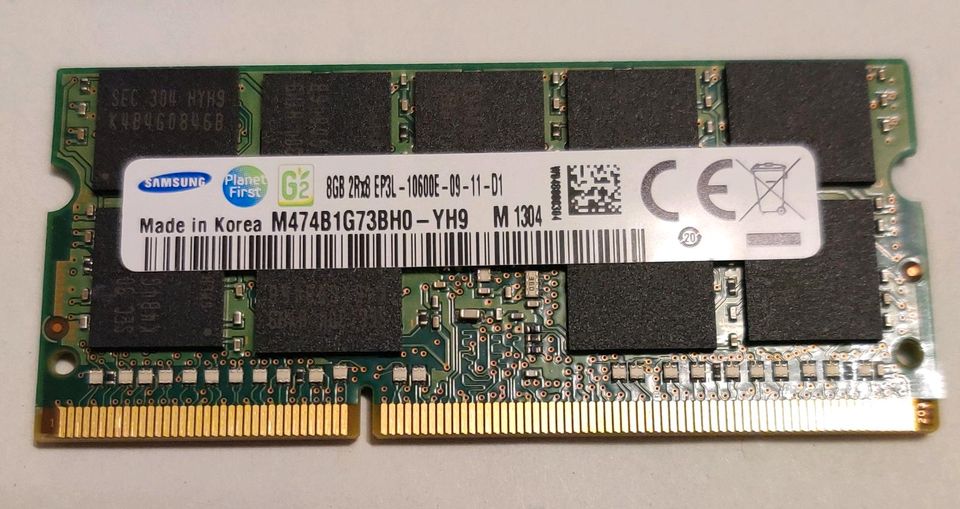 Samsung 10600E (DDR3-1333MHz, 2RX8)  DDR3 EP3L ECC ( 4X8GB ) in Frankfurt am Main