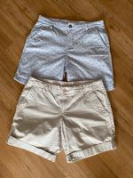 2 kurze Damen Shorts Esprit Hosen Gr.36 S beige hellblau Bayern - Augsburg Vorschau