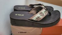 flip flop Teva PLATEAU Gr. 37 braun mit Muster super Zustand Niedersachsen - Braunschweig Vorschau