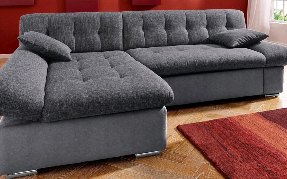 NEUES Ecksofa,Bett,verstellb.Armlehne, Lieferung, statt 1499,-für in Ducherow