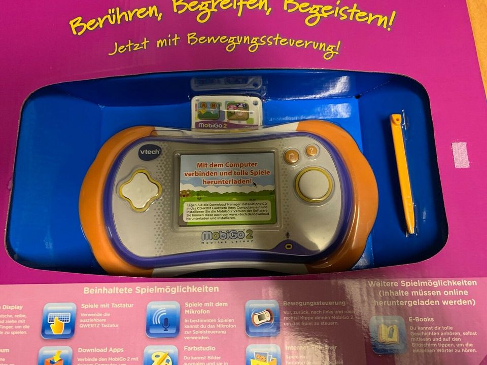 Vtech MOBIGO 2  sowie 4 Spiele und Tasche  ** A B H O L U N G *** in Dortmund