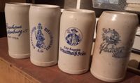 Alte Bierkrüge Pschorr München Bayreuth Rothenburg Krug Humpen Sachsen - Göda Vorschau
