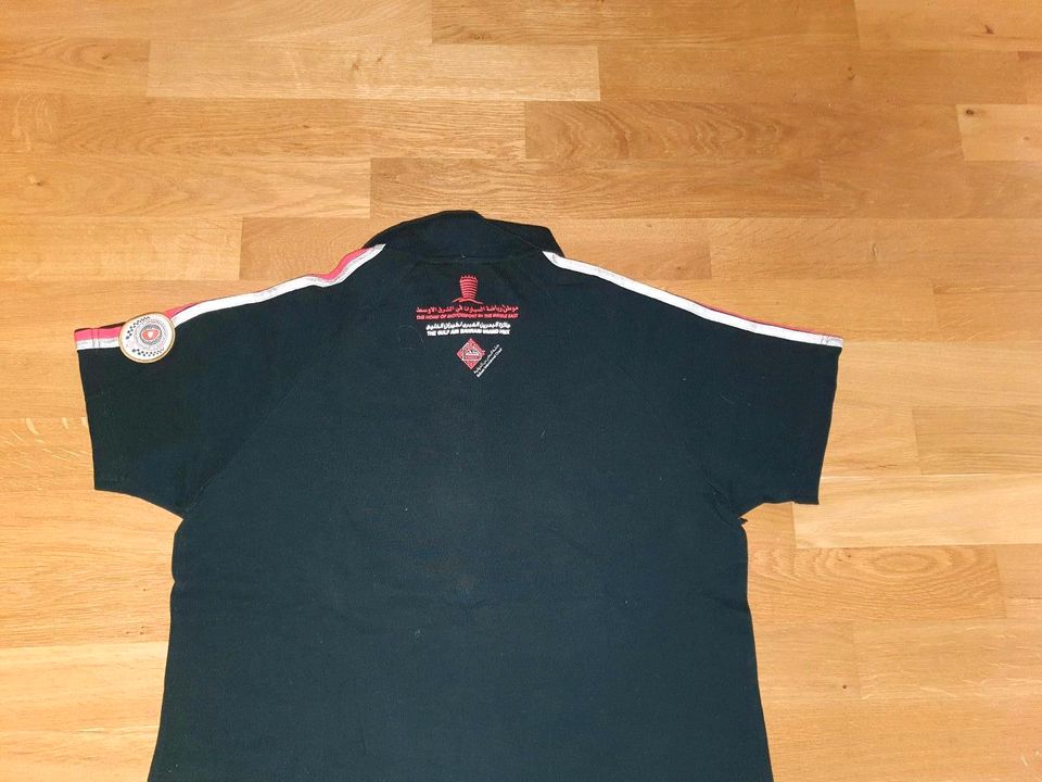 Polo-Shirt T-Shirt schwarz Bahrain International Circuit Gr. M in Dresden