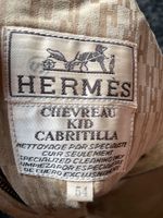 Hermes Paris Vintage Herren Leder Jacke Blouson Größe 54 Beige Nordrhein-Westfalen - Langenfeld Vorschau