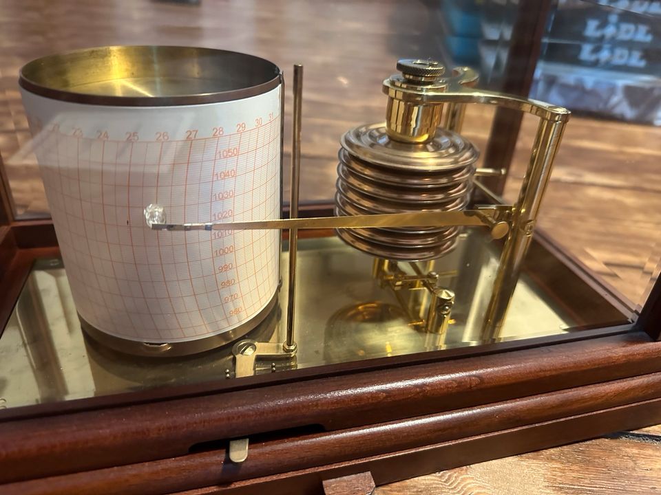 Fischer Barograph mit Quarzuhrwerk in Rostock