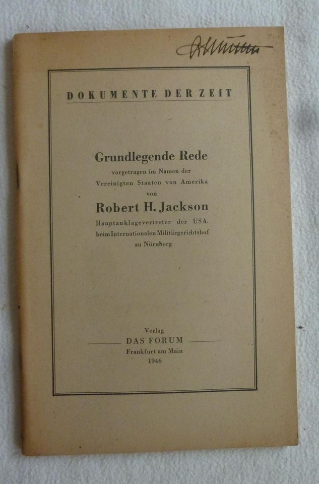 Nürnberger Kriegsverbrecherprozesse 3 Bücher 1946/47 in Bingen