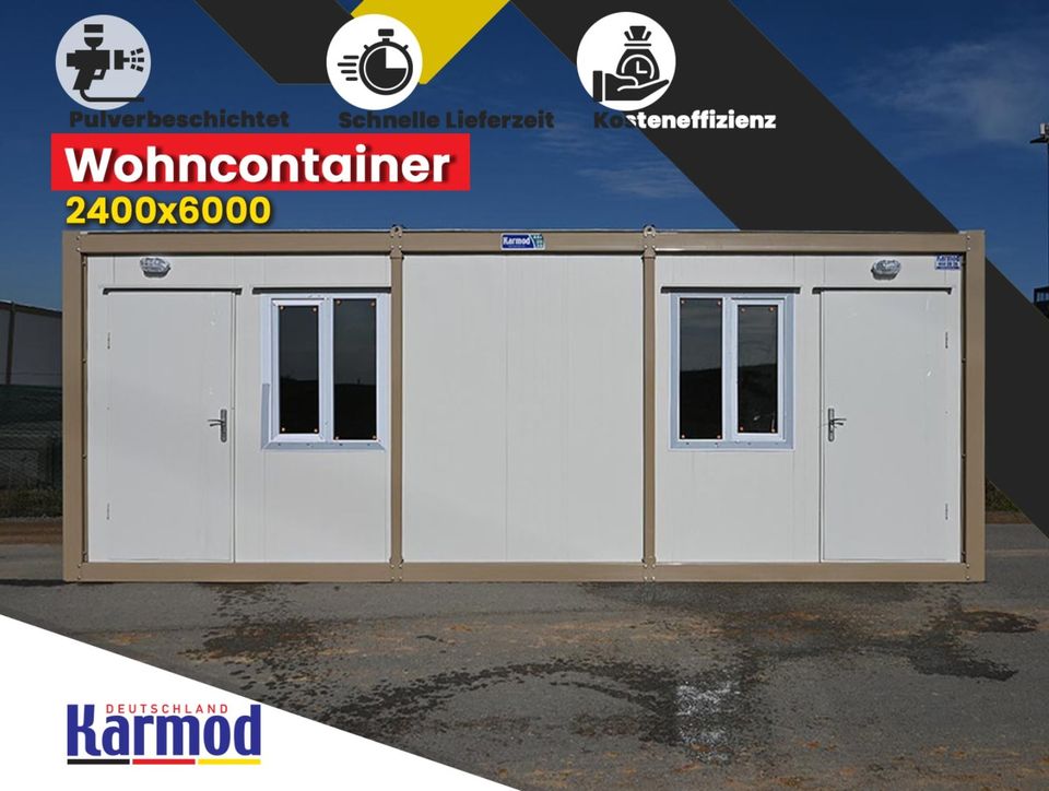 Imbisscontainer | Flüchtlingscontainer | Containerhaus | Baucontainer | Kassencontainer | Lagercontainer | Bürocontainer | Raumcontainer | Wohncontainer | Containeranlage in Föhren bei Trier