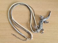 3-teilige Kette mit schönem Gecko Anhänger - Modeschmuck Brandenburg - Glienicke/Nordbahn Vorschau