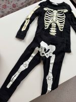 Skelett Kostüm H&M Set Hose Shirt fluoreszierend Niedersachsen - Esens Vorschau
