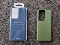 Handyhülle blau grün Samsung Galaxy S21 Ultra Silikon Cover Zubeh Niedersachsen - Wittorf Vorschau