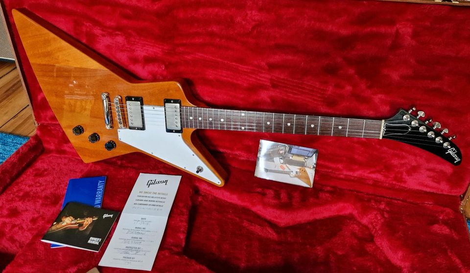 Gibson EXPLORER Antique Natural DSX18ANNH1 custom Kloppmann 57 in Hamburg