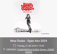 SUCHE 2 Tickets für Nina Chuba für den 21.06.24 in Dresden Sachsen - Haselbachtal Vorschau