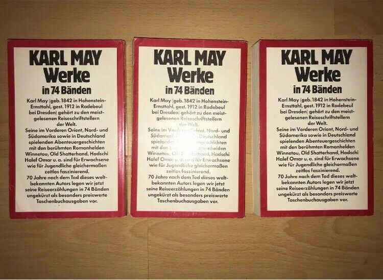 3 x Karl May, Im Lande des Mahdi, alle 3 Bände in Pressig