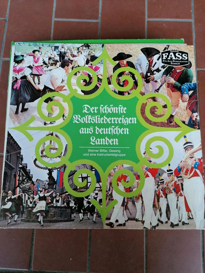 Verschiedene Schallplatten in Burgrieden