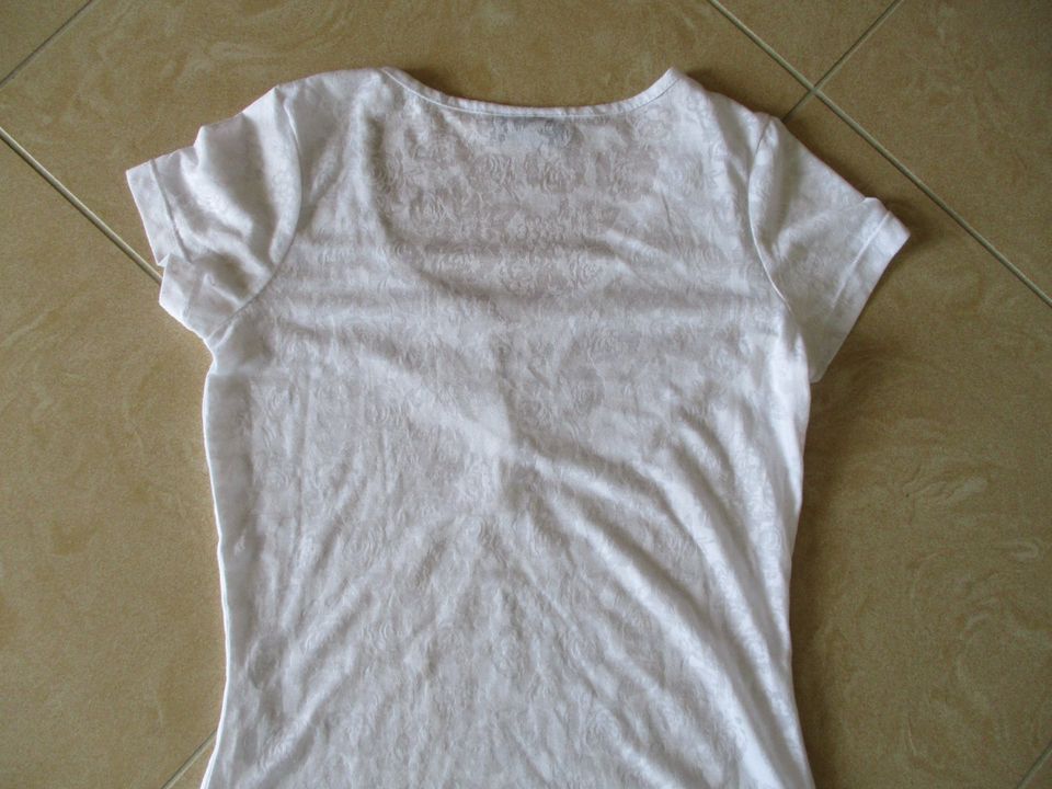 Janina Shirt weiß Gr. 34  wie NEU in Kunreuth