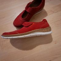 Rote Leder Schuhe Sneaker Sandalen Brandenburg - Schorfheide Vorschau