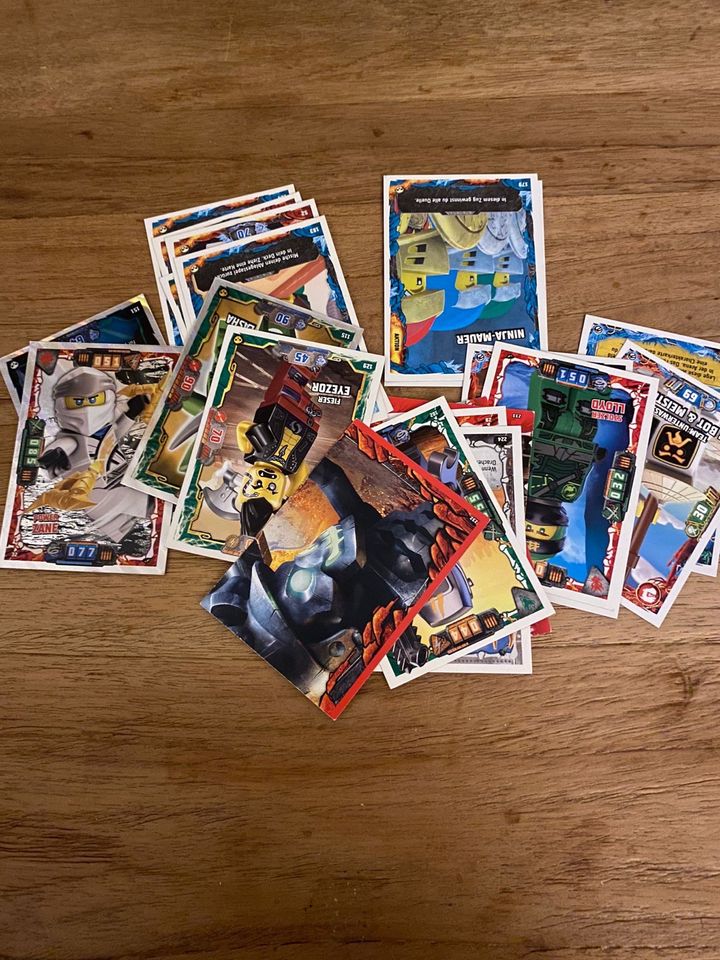 LEGO Ninjago Trading cards Sammelkarten 22 Stück 2019 2021 2022 in Südbrookmerland