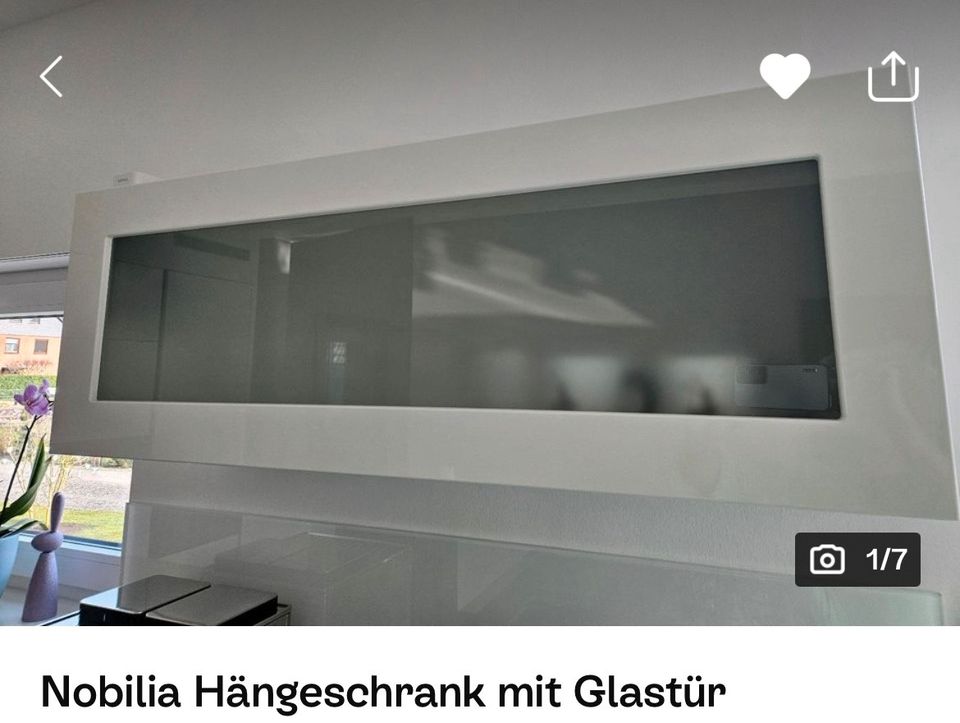 Suche Nobilia Hängeschrank mit Glastür in Halle (Westfalen)