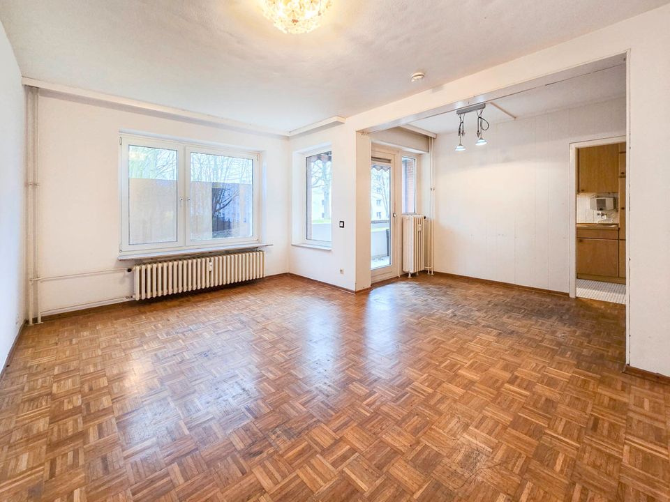 Charmante 2-Zimmer Wohnung mit Balkon und 58 m² Wohnfläche in Elmshorn zu verkaufen in Elmshorn