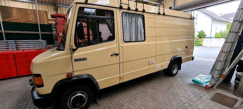 Mercedes Benz 508d T2 LN1 Vario Bus Van Camper Krankenwagen in Hückeswagen