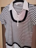 Damen Poloshirt, BAGORAZ, Kurzarm, weiß/dunkelblau, Gr. 5 (ca M) Thüringen - Erfurt Vorschau