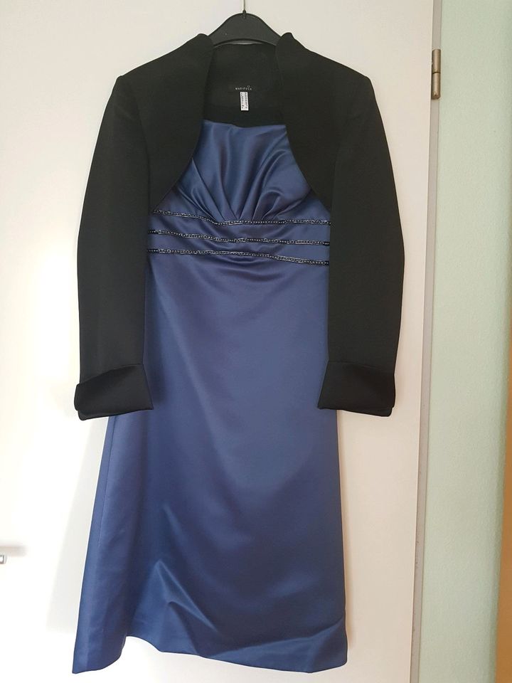 Mariposa Abendkleid Cocktailkleid Hochzeit dunkelblau, Gr. 32 in Frankfurt am Main