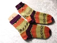 Socken handgestrickt, Größe 37, Stricksocken, Wollsocken, Damen Schleswig-Holstein - Großenwiehe Vorschau