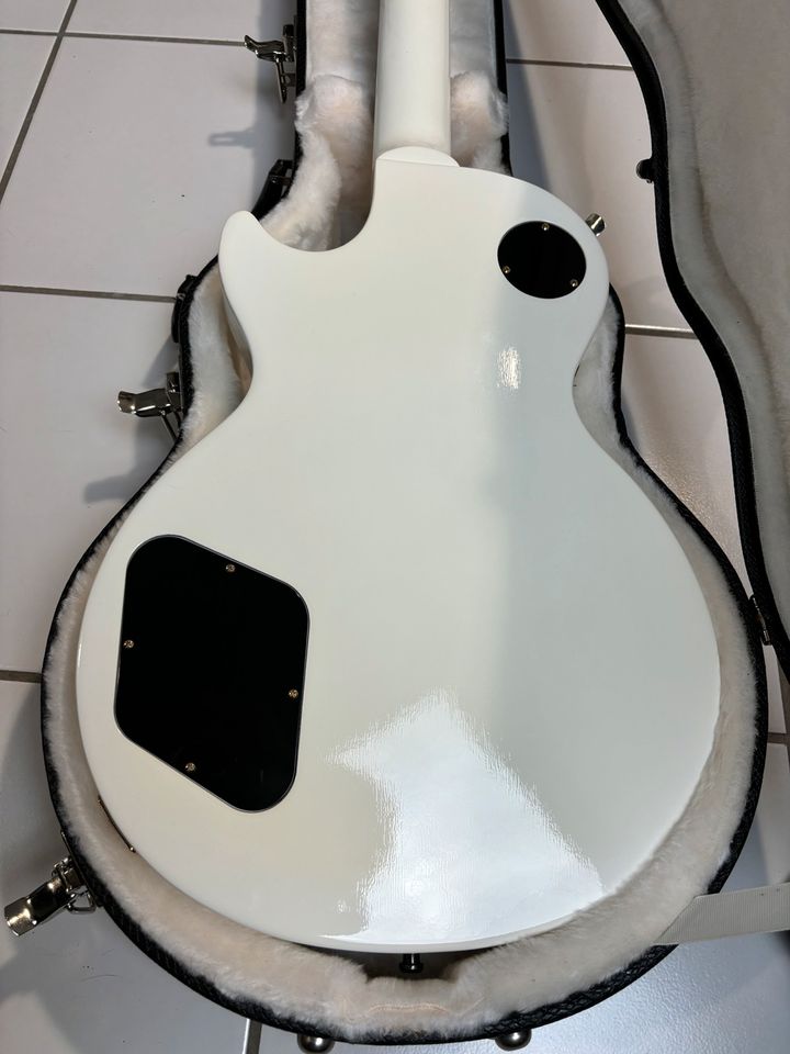 Gibson Les Paul Studio Alpine White Ebenholz Griffbrett in Ismaning