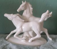 ❣️ Porzellan Figur weiß - galoppierende Pferde Marke: Royal ❣️ Bayern - Legau Vorschau