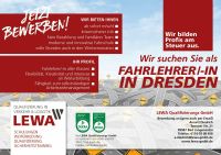 AB SOFORT | Fahrlehrer/in gesucht in Dresden [LSZ] Dresden - Räcknitz/Zschertnitz Vorschau