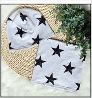 Set  Beanie und Loop handmade Mütze Stars 44 - 54 cm Berlin - Hellersdorf Vorschau