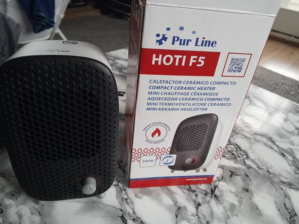 Pur line Hoti F5 Heizlüfter 500W NEU bitte Lesen in Ravensburg