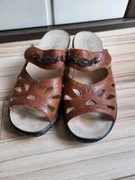 Vitaform Sandalen 37 Sommerschuh Sandaletten Hausschuhe Echtleder Thüringen - Jena Vorschau