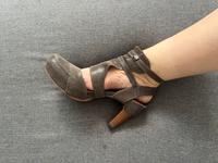 Neosens, Schuhe, 38, grau, Leder, Sandalen Nürnberg (Mittelfr) - Südstadt Vorschau