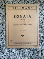 Telemann: Sonata in A Moll (Noten für Posaune) Dortmund - Innenstadt-Ost Vorschau