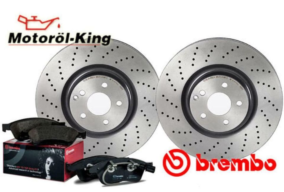 Brembo Bremsenset XTRA MERCEDES C-KLASSE (W203)(S203) HA 290MM in