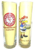 2 SC Fortuna Köln Pokalendspiel 83 Gaffel & Küppers Kölsch Gläser Bayern - Holzkirchen Vorschau