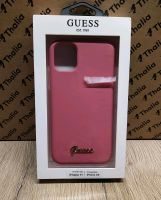 NEU! GUESS Silikon Handyhülle 11 / XR Pink logo Hessen - Weiterstadt Vorschau