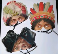 Papier-Masken, historische Motive, viktorianisch, Vintage Hessen - Kassel Vorschau