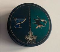 NHL Stanley Cup Puck - SJ Sharks vs Blues Baden-Württemberg - Immenstaad Vorschau