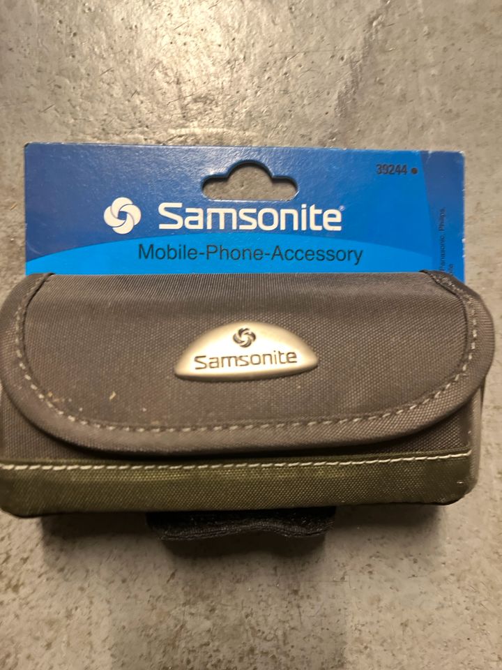 Samsonite Vintage Handytaschen Magnetverschluss in Marl